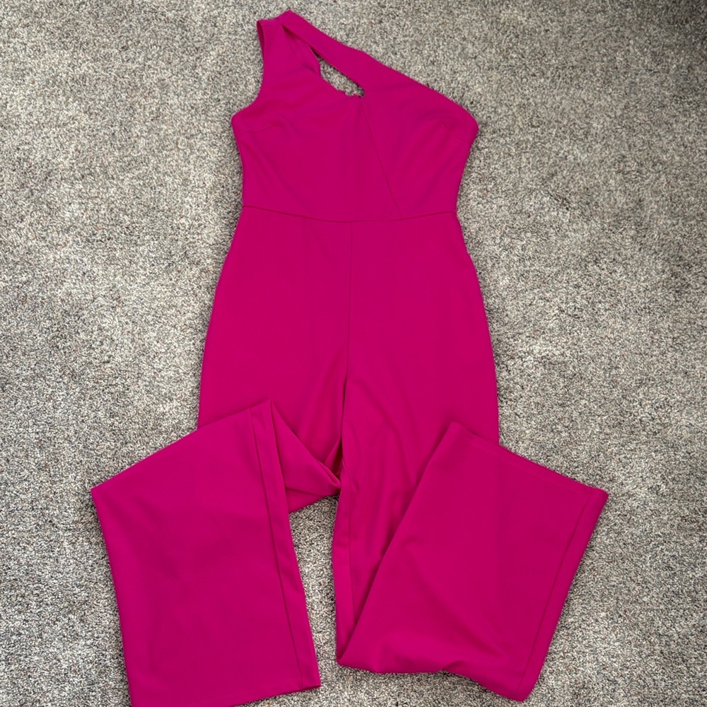 Elegant Pink Women's Jumpsuit